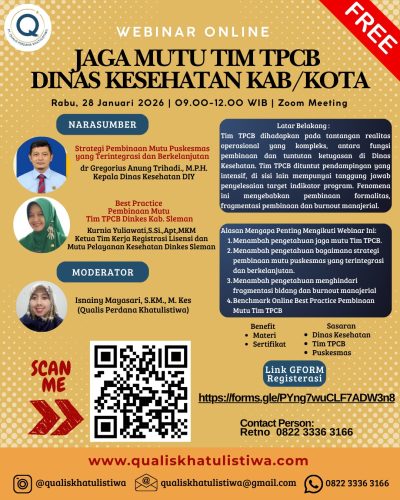 Jaga Mutu TIM TPCB Dinas Kesehatan Kab/Kota